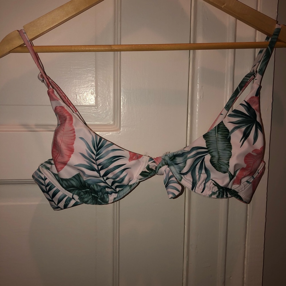 Floral print bikini